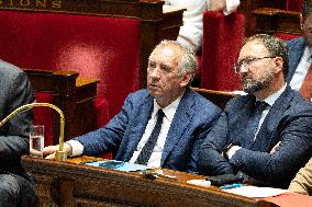 Examination of a PS motion of no confidence against the French prime minister - Paris RL