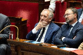 Examination of a PS motion of no confidence against the French prime minister - Paris RL