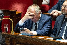 Examination of a PS motion of no confidence against the French prime minister - Paris RL