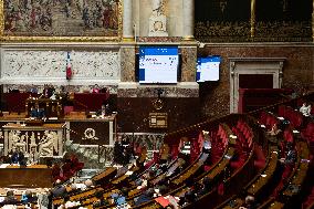 Examination of a PS motion of no confidence against the French prime minister - Paris RL