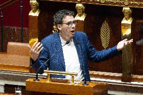 Examination of a PS motion of no confidence against the French prime minister - Paris RL