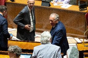 Examination of a PS motion of no confidence against the French prime minister - Paris RL