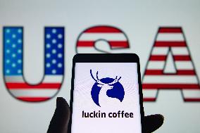 Illustration Luckin Coffee