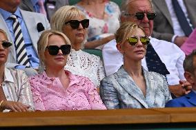 Wimbledon - Rebel Wilson And Cate Blanchett In The Stands