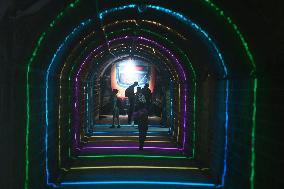 Citizens Enjoy Coolness in The Air-raid Shelter in Hangzhou