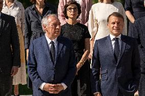 President Macron And Government Members Family Picture - Paris