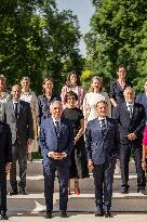 President Macron And Government Members Family Picture - Paris