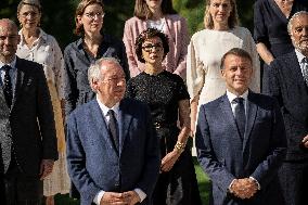 President Macron And Government Members Family Picture - Paris