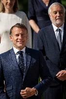 President Macron And Government Members Family Picture - Paris