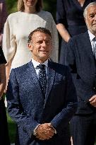 President Macron And Government Members Family Picture - Paris