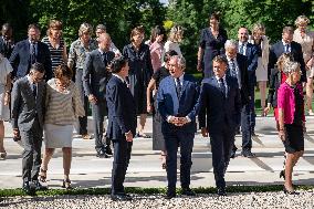 President Macron And Government Members Family Picture - Paris