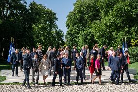 President Macron And Government Members Family Picture - Paris