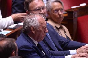 Question Session To The Government - Paris