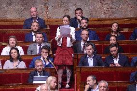 Question Session To The Government - Paris