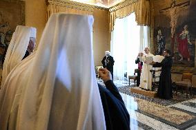 Pope Leo XIV Meets Ukrainian Bishops - Vatican