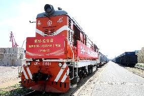 Scheduled Sea-rail Intermodal Train