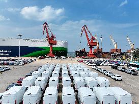 Chinese New Energy Vehicles Export Growth