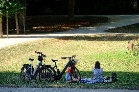 Heatwave in Brussels - Belgium