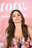 Sofía Vergara Presents Toty, Her Beauty Brand With Cantabria Labs - Madrid