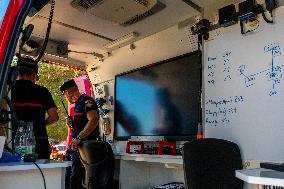Illustration - Firefighters Response to Fires in Var - France