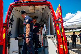 Illustration - Firefighters Response to Fires in Var - France