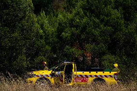 Illustration - Firefighters Response to Fires in Var - France