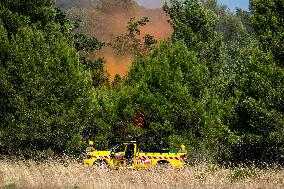 Illustration - Firefighters Response to Fires in Var - France