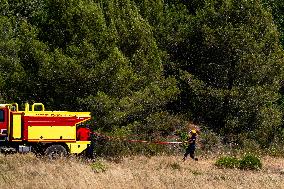 Illustration - Firefighters Response to Fires in Var - France