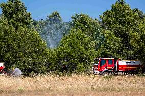 Illustration - Firefighters Response to Fires in Var - France