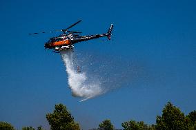 Illustration - Firefighters Response to Fires in Var - France