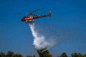 Illustration - Firefighters Response to Fires in Var - France