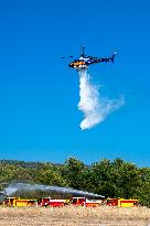 Illustration - Firefighters Response to Fires in Var - France