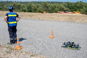 Illustration - Firefighters Response to Fires in Var - France