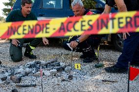 Illustration - Firefighters Response to Fires in Var - France