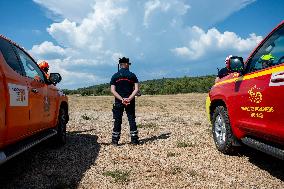 Illustration - Firefighters Response to Fires in Var - France