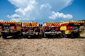 Illustration - Firefighters Response to Fires in Var - France
