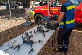 Illustration - Firefighters Response to Fires in Var - France