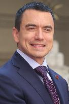 PM Welcomes Ecuador President at Palazzo Chigi - Rome