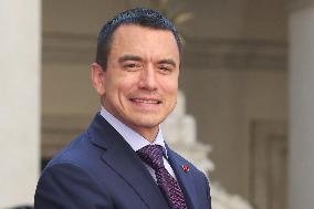 PM Welcomes Ecuador President at Palazzo Chigi - Rome