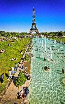 Illustration - Heatwave - Paris