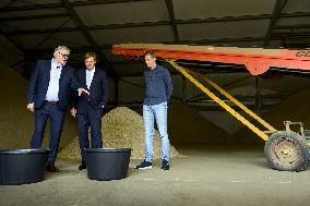 King Willem-Alexander Visits Oude Pekela - Netherlands