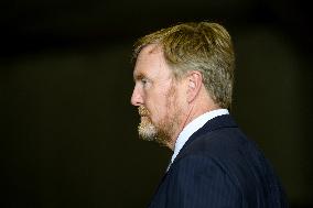 King Willem-Alexander Visits Oude Pekela - Netherlands