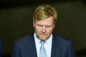 King Willem-Alexander Visits Oude Pekela - Netherlands