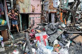 Aftermath a Fire at A Slum Area - Philippines