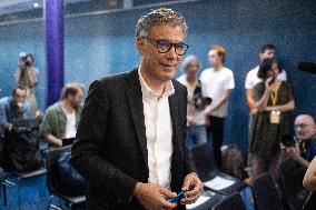 Press conference on a joint candidacy by left parties for the 2027 presidential election - Bagneux RL