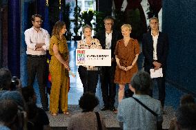 Press conference on a joint candidacy by left parties for the 2027 presidential election - Bagneux RL
