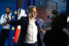 Press conference on a joint candidacy by left parties for the 2027 presidential election - Bagneux RL