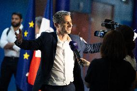 Press conference on a joint candidacy by left parties for the 2027 presidential election - Bagneux RL
