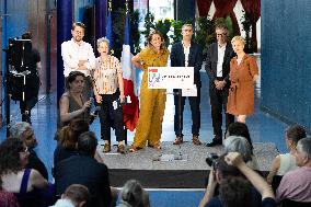Press conference on a joint candidacy by left parties for the 2027 presidential election - Bagneux RL