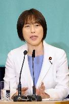 Japan upper house election debate